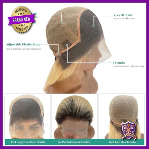 30 Inch Human Hair Wig 180% Density HD Lace Front Pre Plucked Glueless